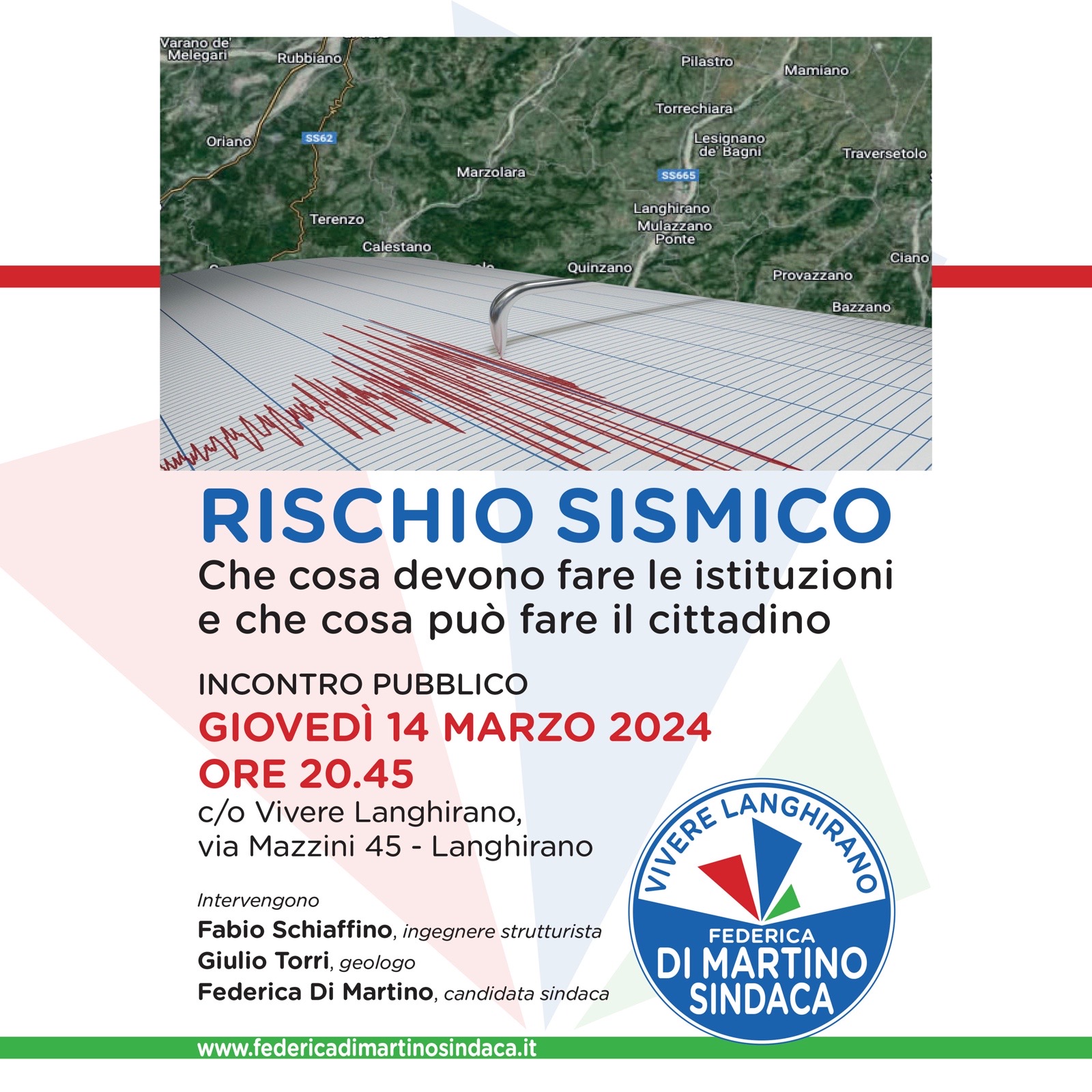 Rischio sismico - Incontro pubblico