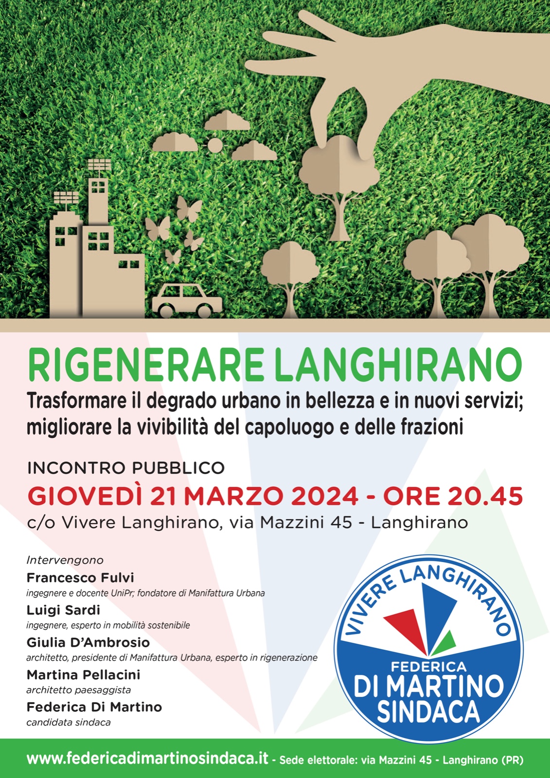 Rigenerazione urbana - locandina