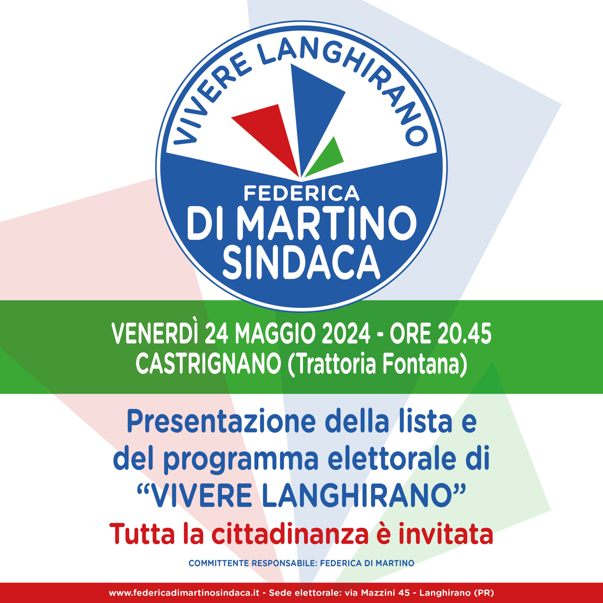 Presentazione lista Castrignano